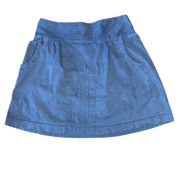 None Dresses & Skirts - Womens Hawk Light Blue Boho Skirt Size Large